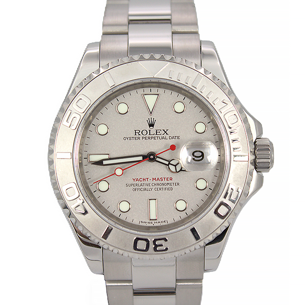 Rolex Platinum & Stainless Steel Yacht-Master