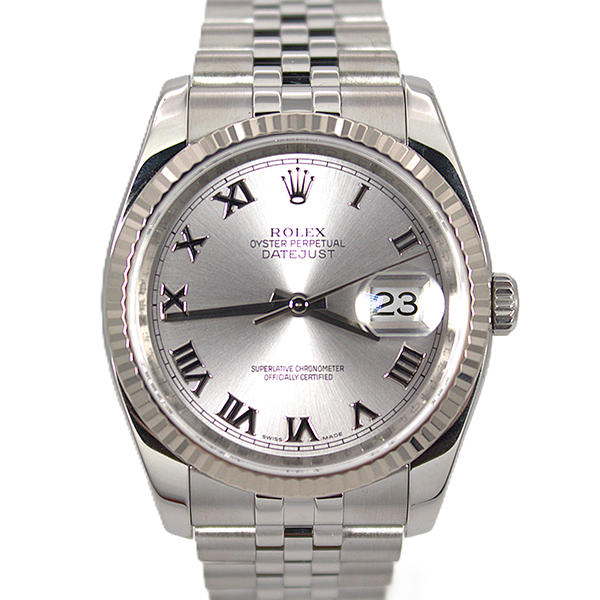 Rolex Steel & White Gold Datejust 36