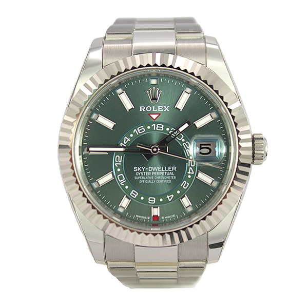 Rolex Steel & White Gold Sky-Dweller