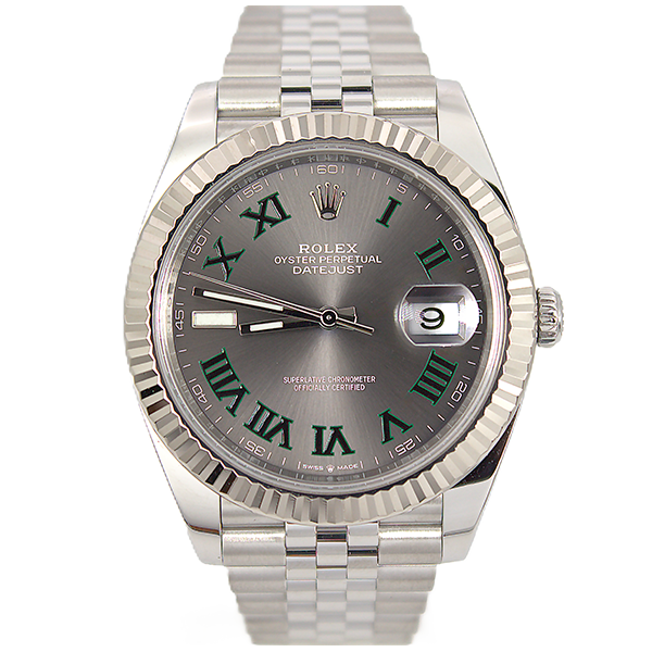 Rolex Steel & White Gold Datejust 41