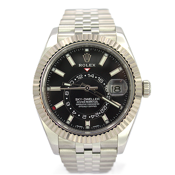 Rolex Steel & White Gold Sky-Dweller