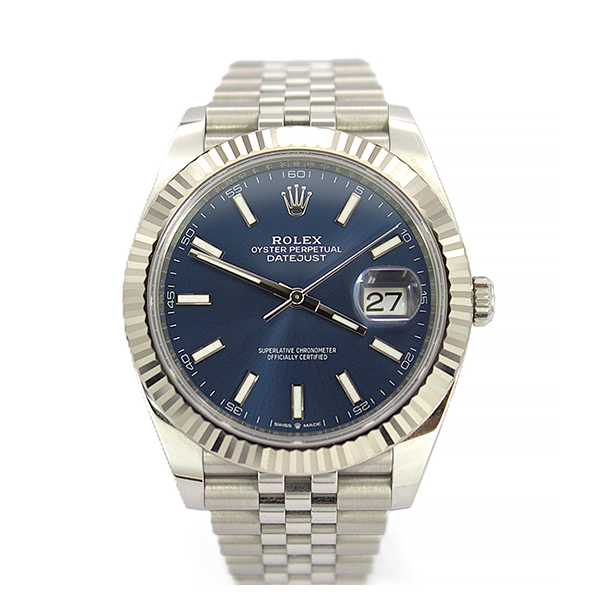Rolex Steel & White Gold Datejust 41