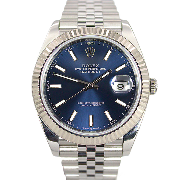 Rolex Steel & White Gold Datejust 41