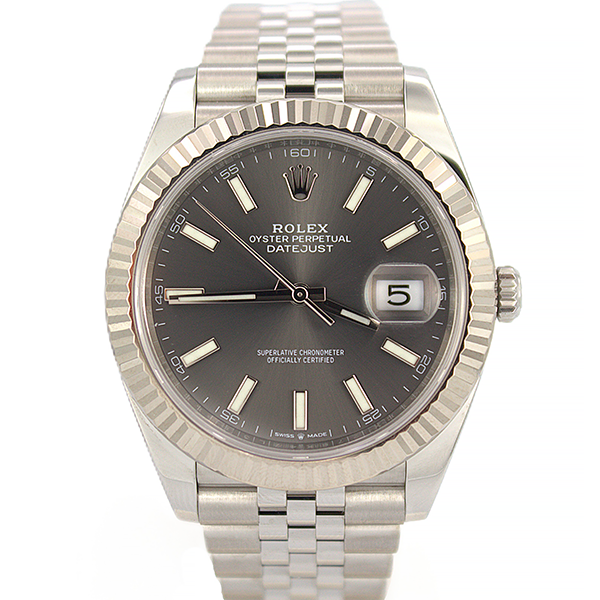 Rolex Steel and White Gold Datejust 41