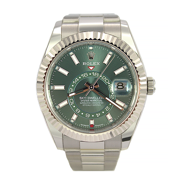 Rolex Steel & White Gold Sky-Dweller