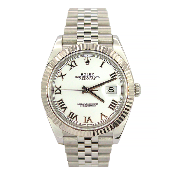 Rolex Steel & White Gold Datejust 41