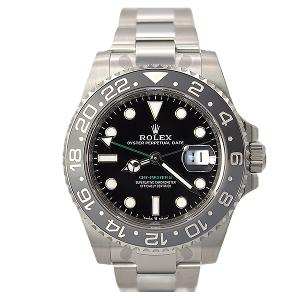 Rolex Stainless Steel GMT Master II "Bruce Wayne"