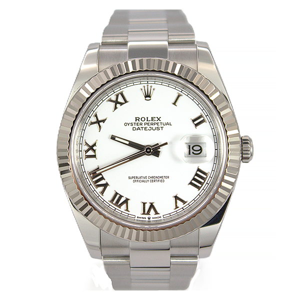 Rolex Steel & White Gold Datejust 41