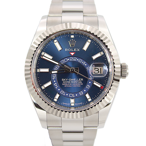 Rolex Steel & White Gold Sky-Dweller