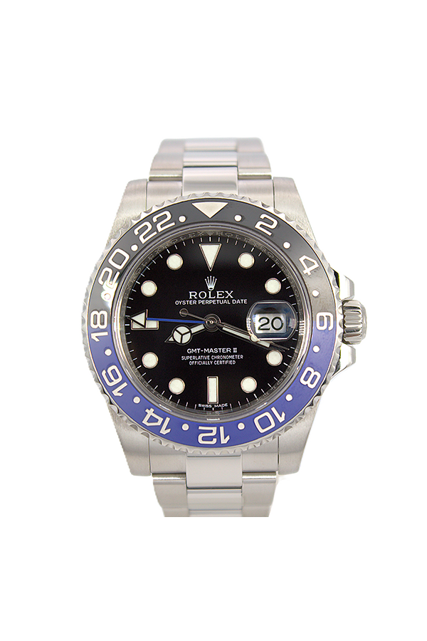 Rolex Stainless Steel GMT Master II "Batman"